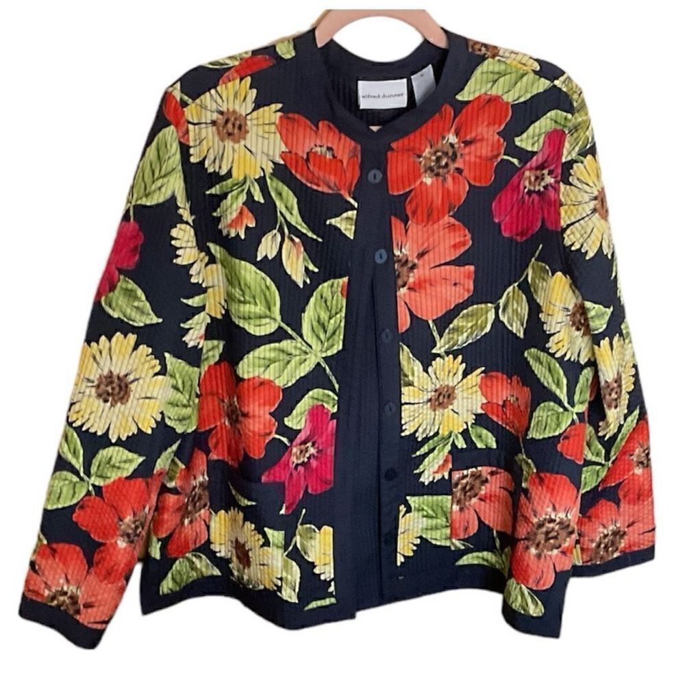 Alfred Dunner Reversible Lightweight Jacket or Top LP